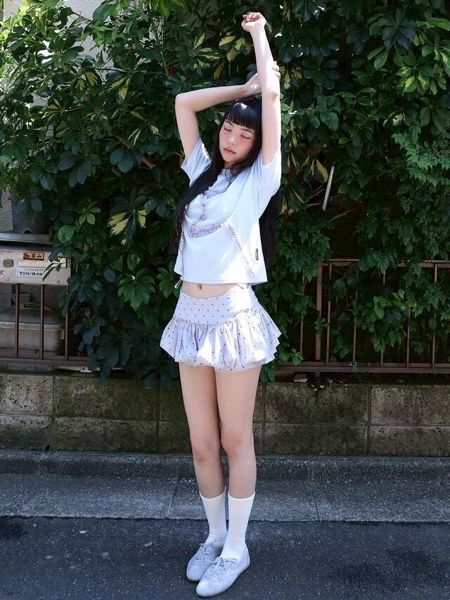 Uglyshadow アグリーシャドウ ワンピース ミニ Uglyshadow】CHECK SHIRRING SKIRT / 【アグリーシャドウ