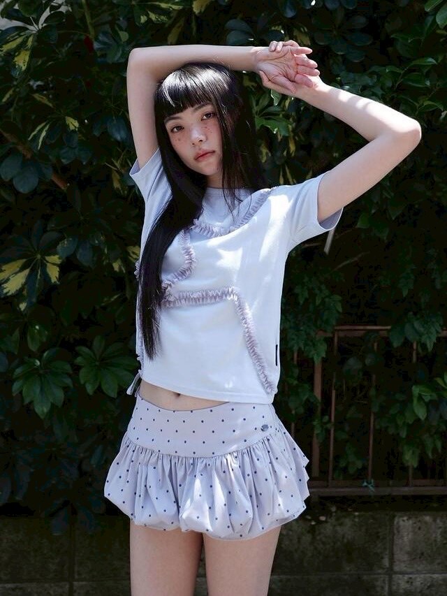 Uglyshadow】DOTTED PUMPKIN SKIRT PANTS / 【アグリーシャドウ