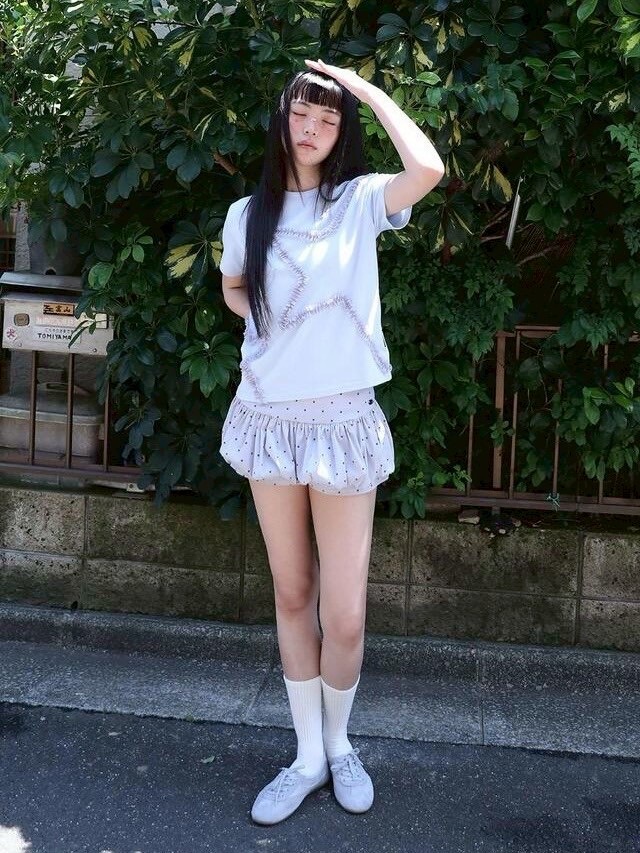 Uglyshadow】DOTTED PUMPKIN SKIRT PANTS / 【アグリーシャドウ