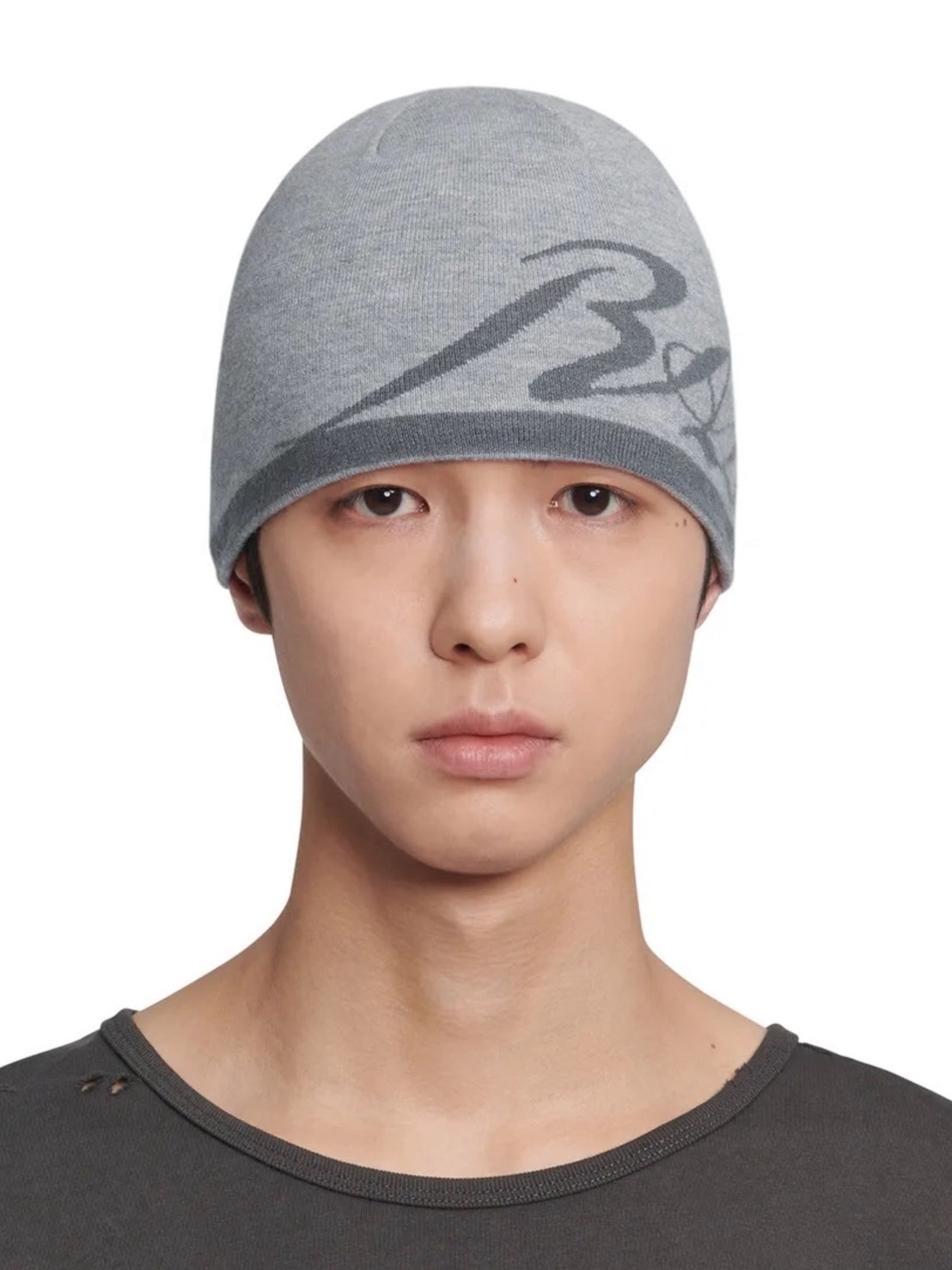 【NOMANUAL】RAW JACQUARD BEANIE