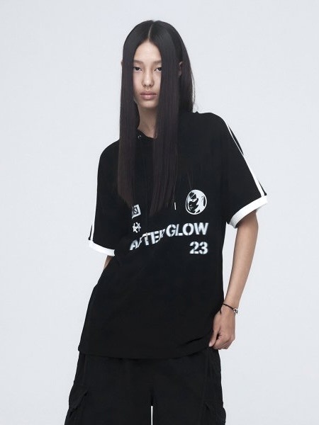 NACHE】SPORTY TRACK HOODIE T-SHIRT | OUR BRAND,NACHE