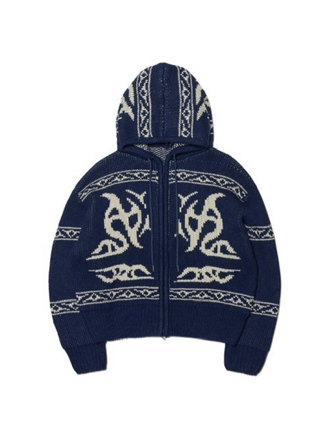 韓国発!【NOMANUAL】 COWICHAN HOODED ZIP-UP NOMANUAL】COWICHAN HOODED ZIP-UP | OUR BRAND,NOMANUAL