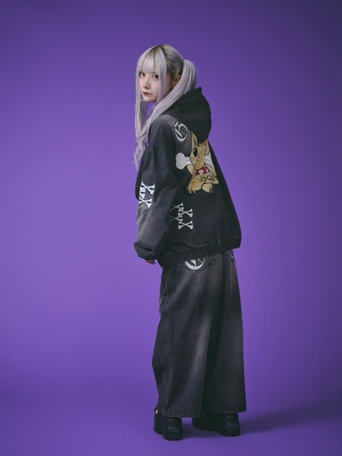 GALFY】骨骨カラーデニムパンツ | OUR BRAND,GALFY | PRESSING WEB SHOP