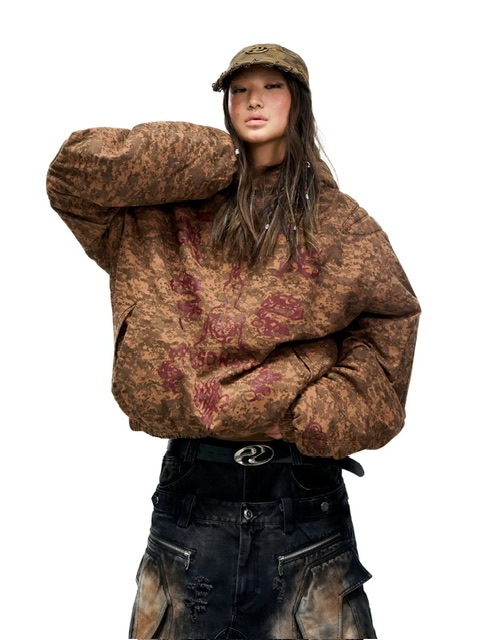 PERSONSOUL】Totem Camouflage Coat | OUR BRAND,PERSONSOUL  