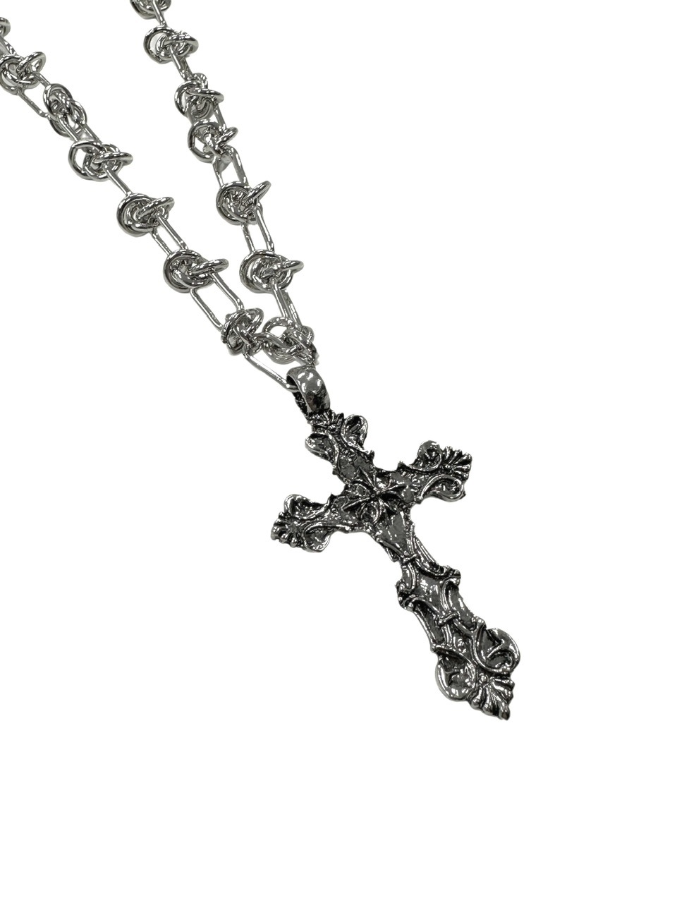 受注制【Never mind the XU】cross chain necklace / 【ネバー