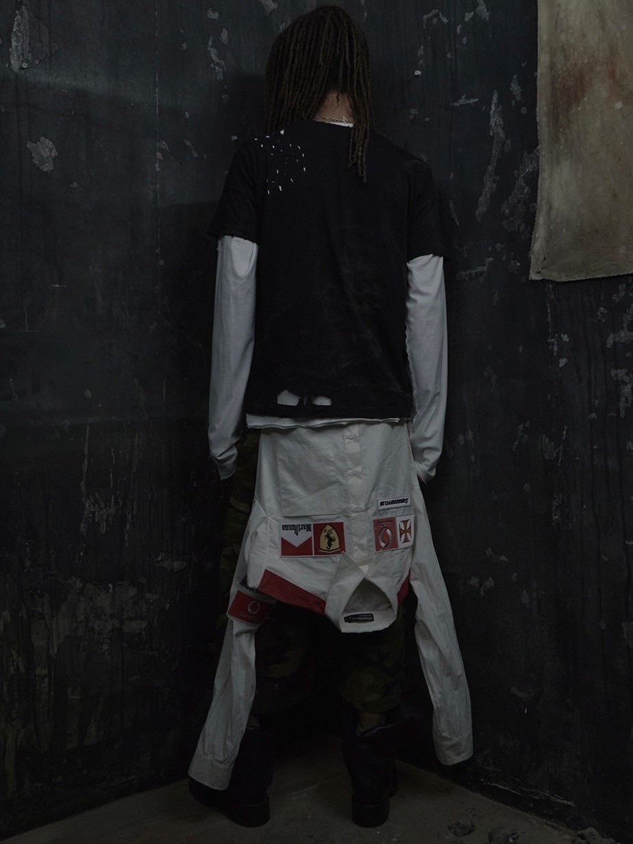 ★SUNDAYOFFCLUB★TOV Hand Distressed Short Sleeve SUNDAY OFF CLUB】TOV Hand Distressed Short Sleeve | OUR