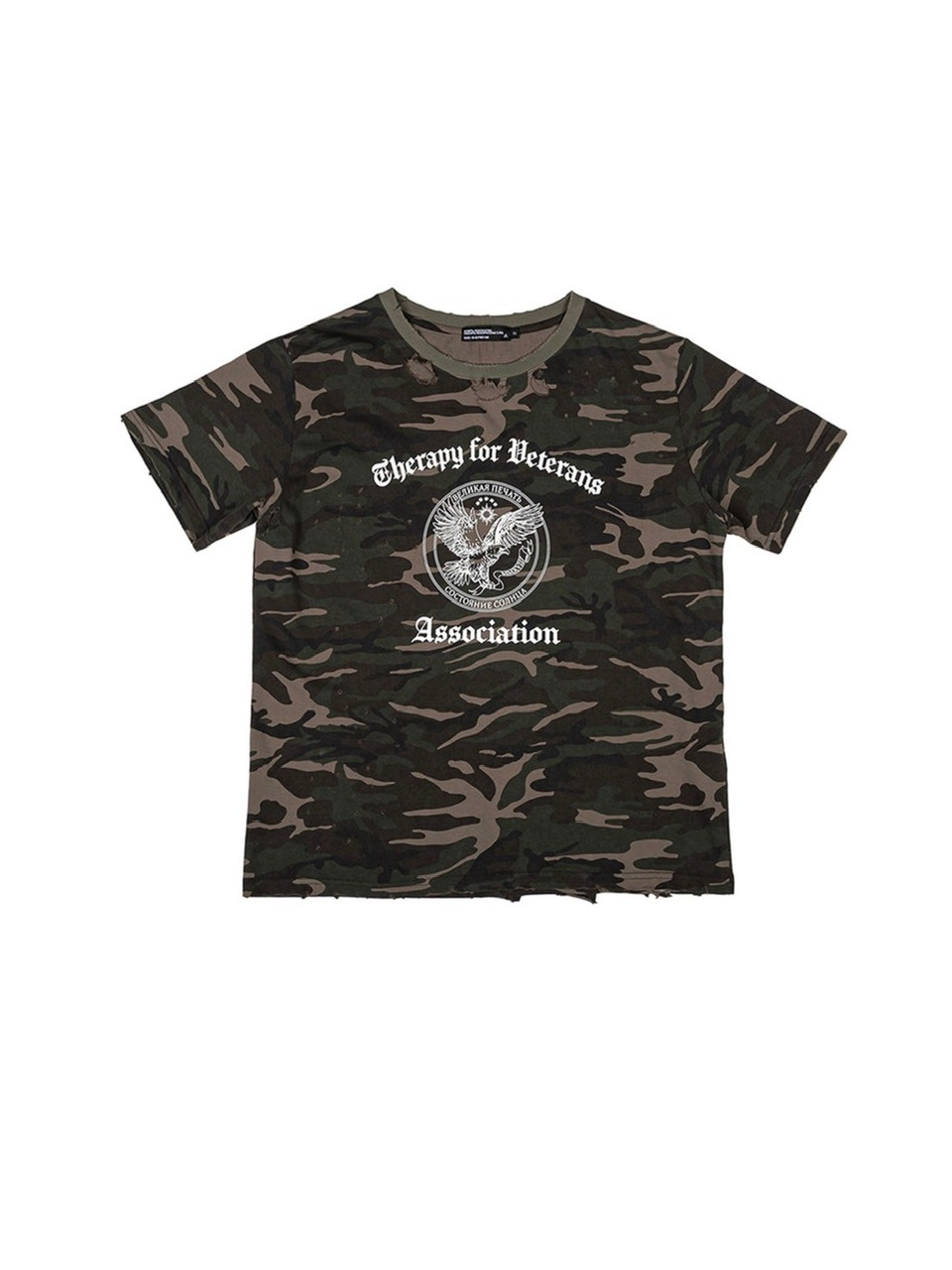 ★SUNDAYOFFCLUB★TOV Hand Distressed Short Sleeve SUNDAY OFF CLUB】TOV Hand Distressed Short Sleeve | OUR