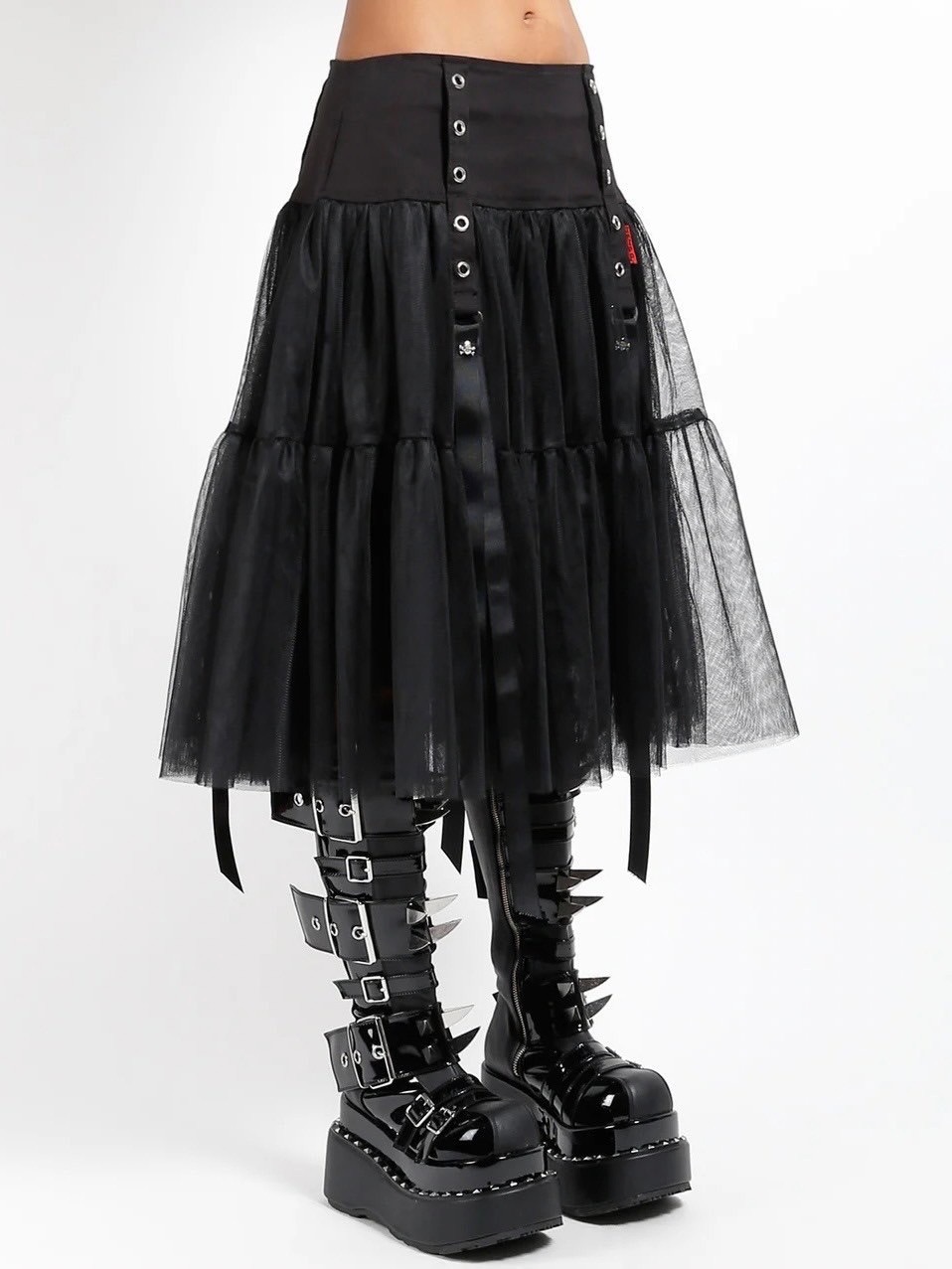 値下げ【新品未使用】Tulle Bratop ブラック 7/28再入荷【TRIPP nyc】TUTU RIBBON TULLE SKIRT[IO4972
