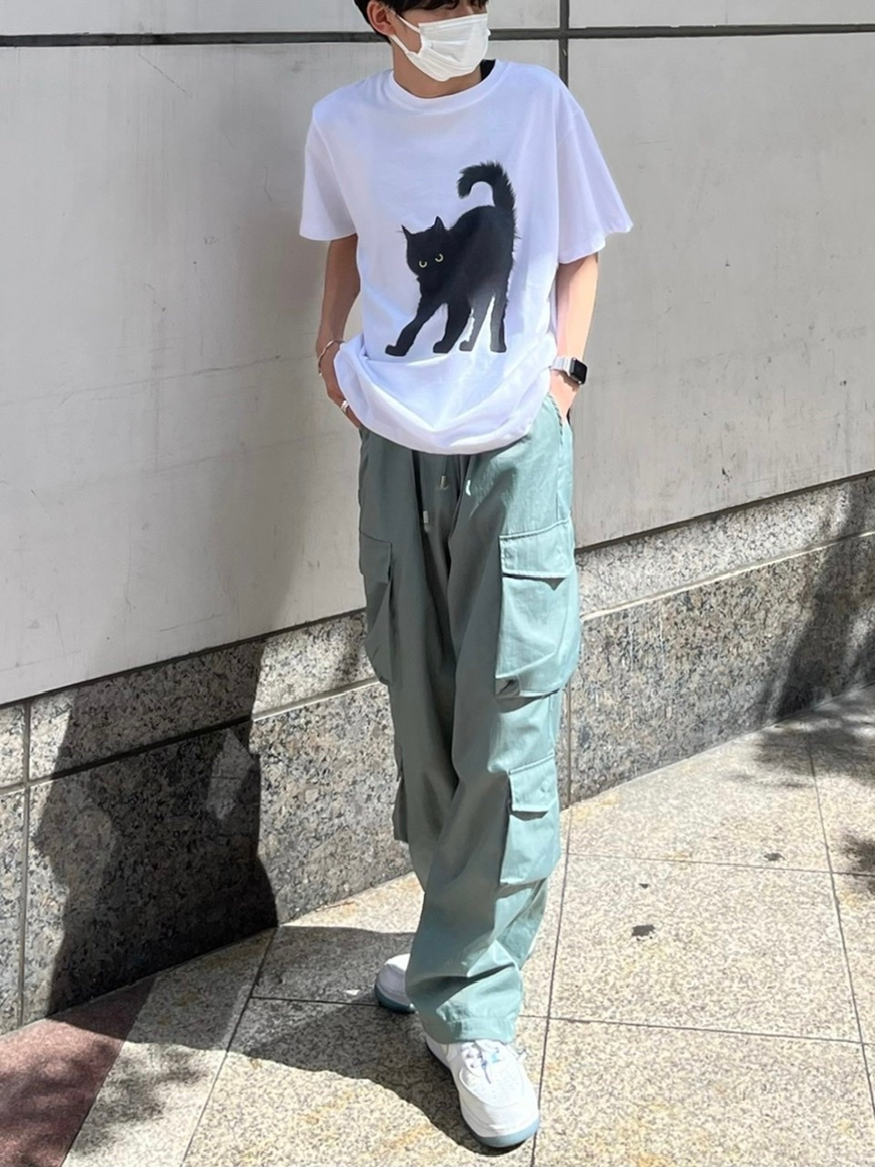 受注制【Chikashitsu +】design cargo pants (2color)