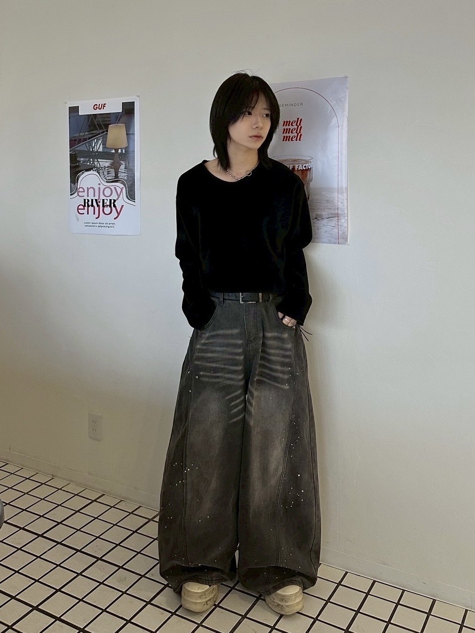 LUV CODE】v neck rib knit (3color) | OUR BRAND,LUV CODE
