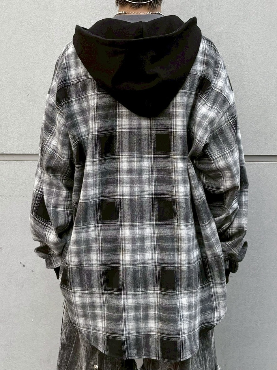 受注制【XU DOG】check hood shirt | OUR BRAND,XU DOG,OUTER