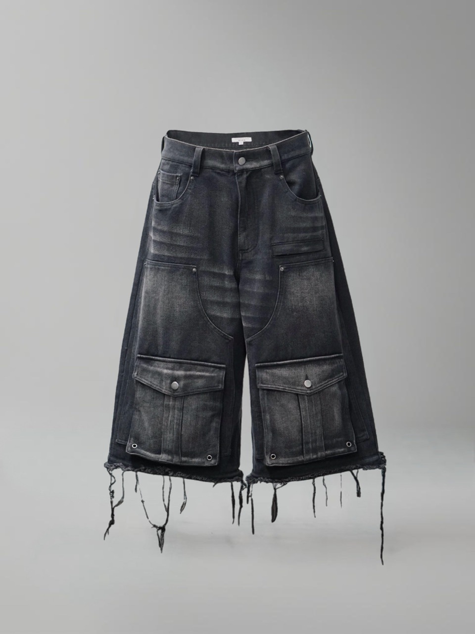 人気ブランドバ40代 CHIKASHITSU PLUS OUR | pants denim cargo zip HIGH】Layered その他