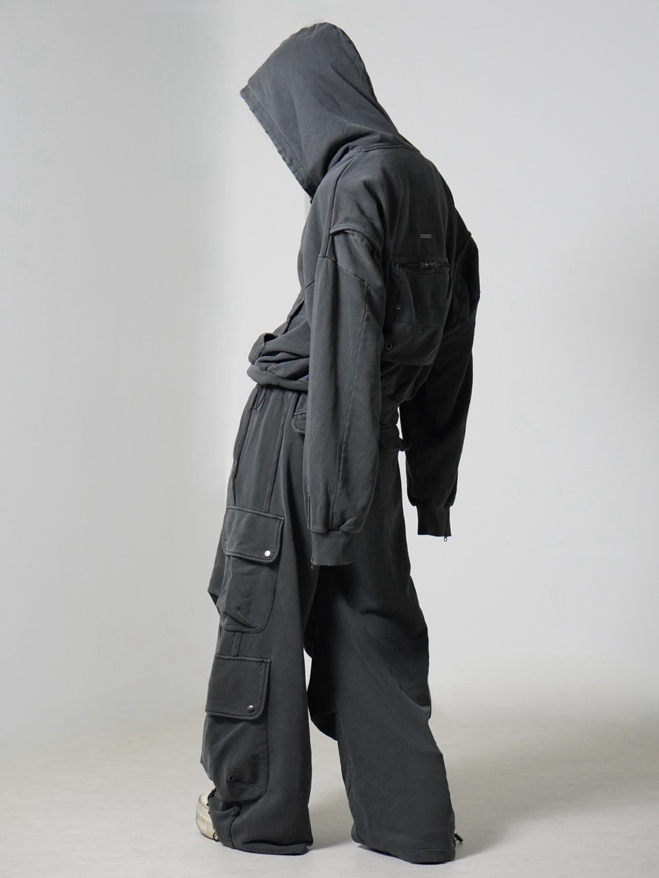 chikashitsu + tokyo 4ポケット　カーゴスウェット chikashitsu + tokyo 4ポケット カーゴスウェット chikashitsu + tokyo