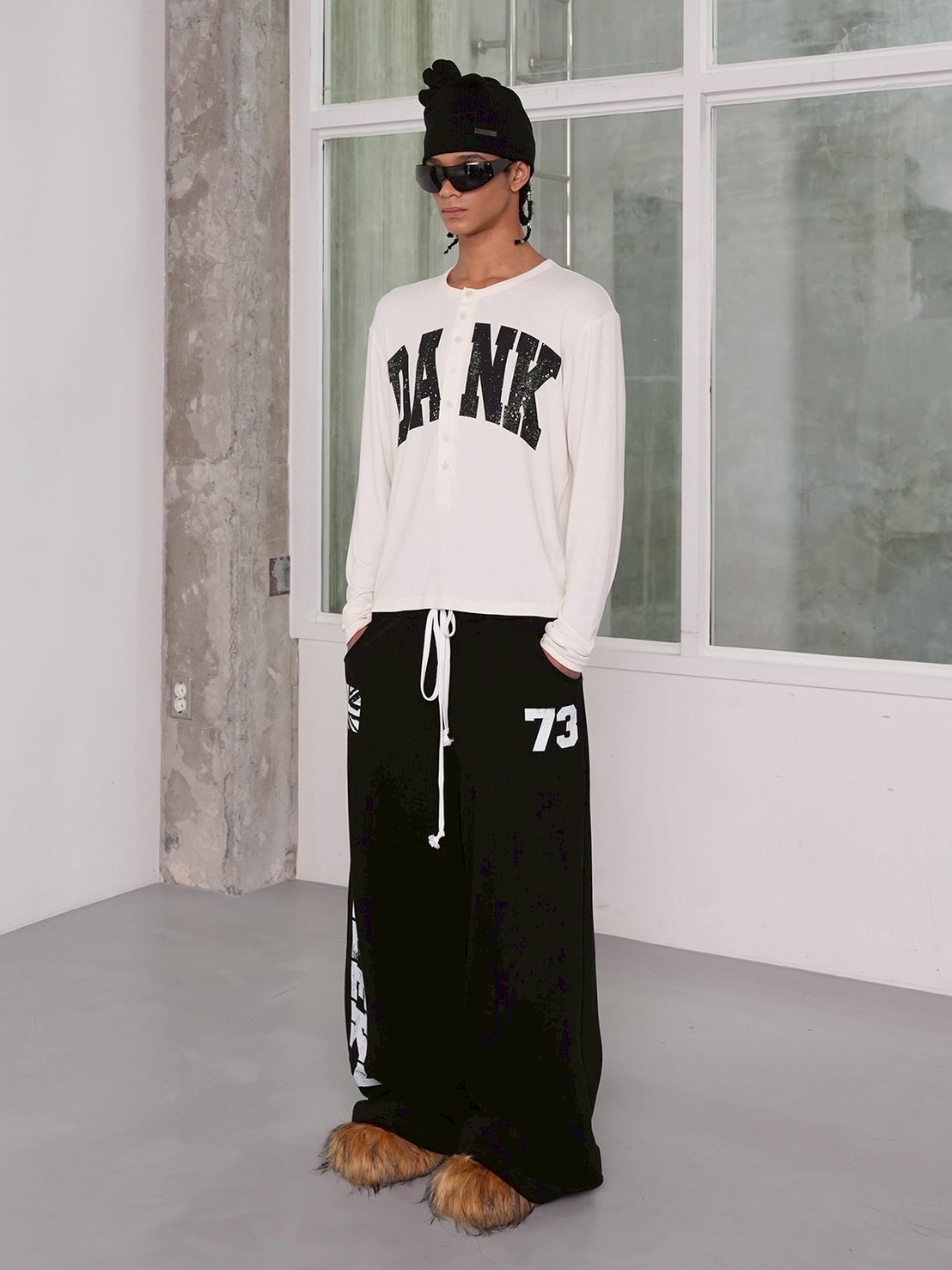 【ESC STUDIO】DANK henley long sleeves