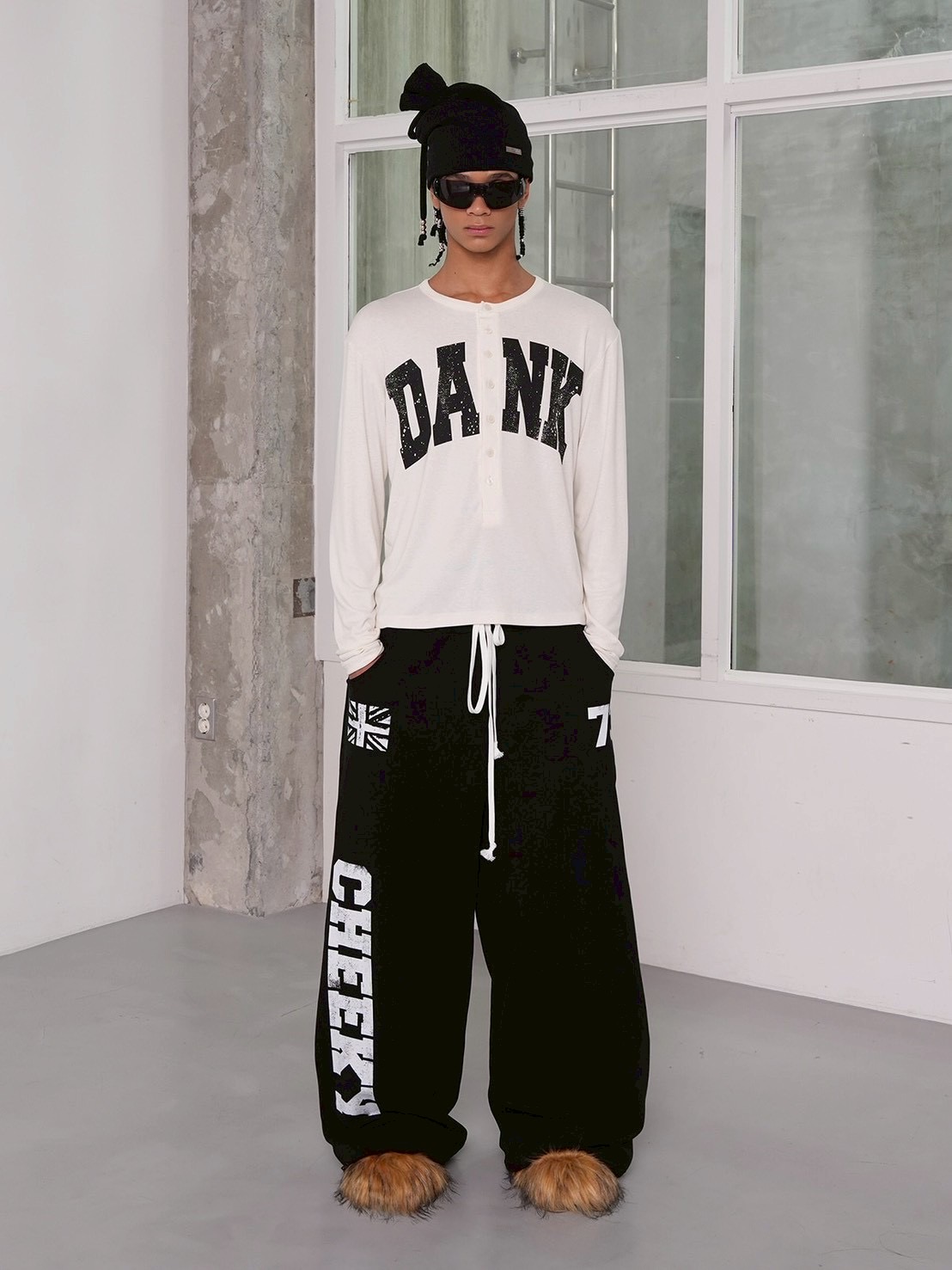 【ESC STUDIO】DANK henley long sleeves