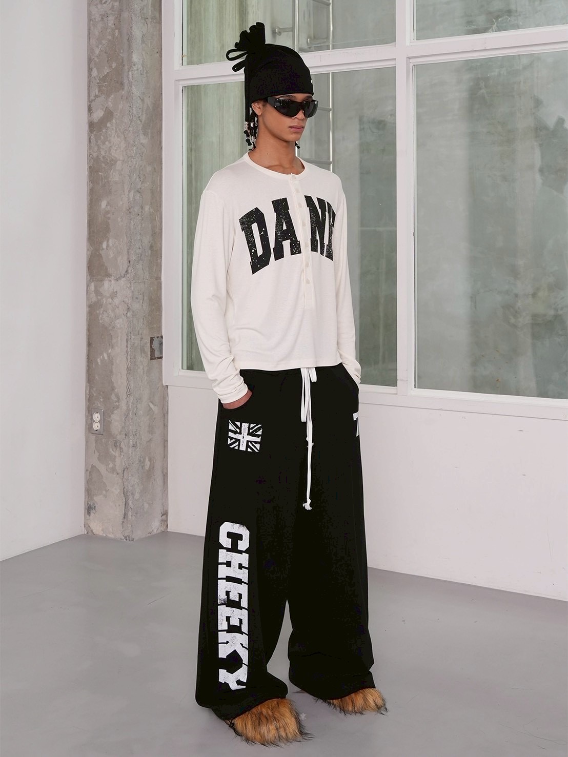 【ESC STUDIO】DANK henley long sleeves