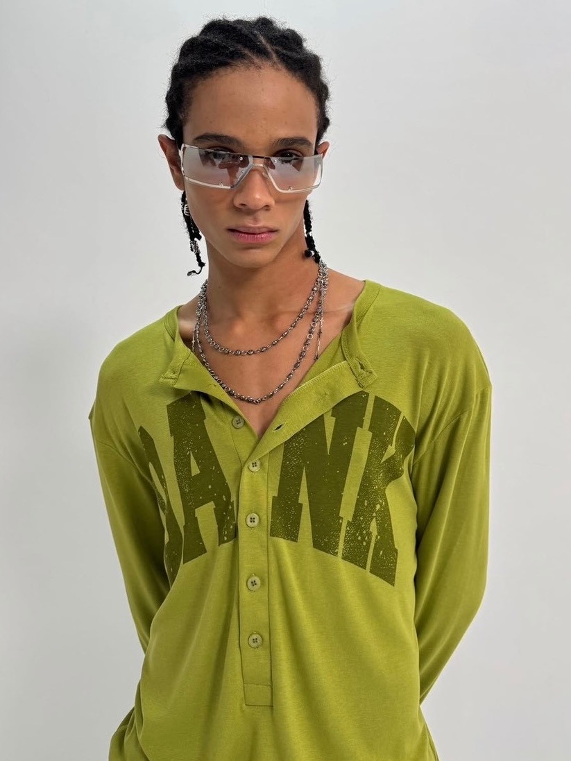 【ESC STUDIO】DANK henley long sleeves