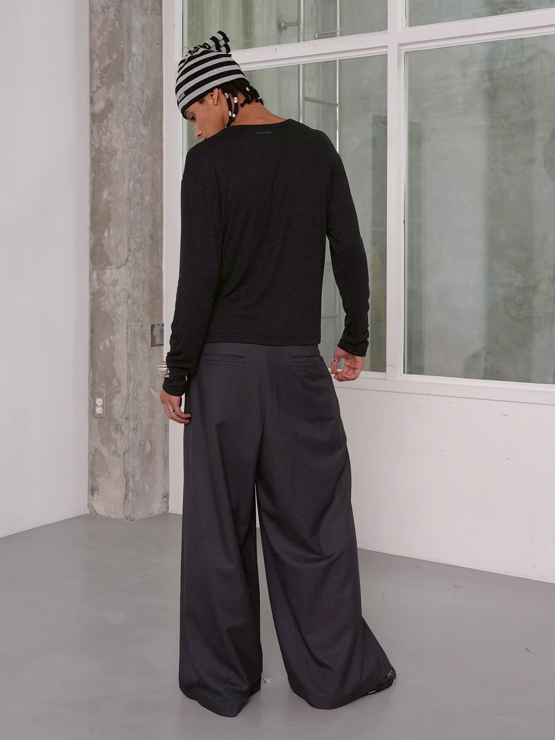 【ESC STUDIO】DANK henley long sleeves