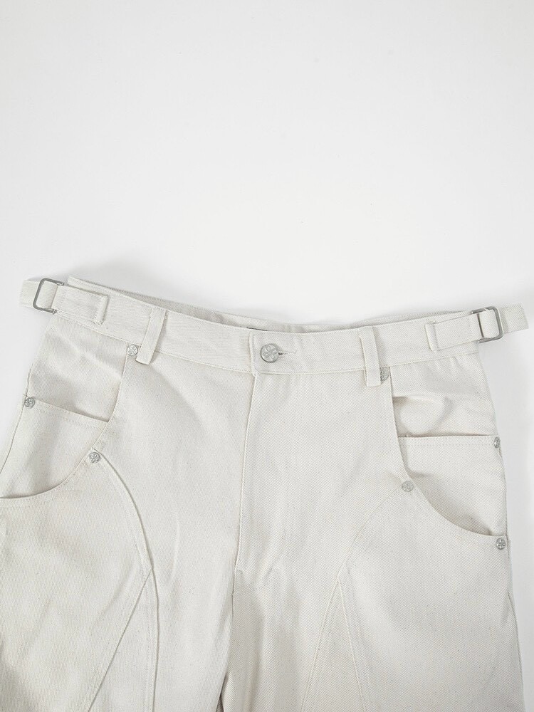 【SURGERY】surgery structured boot-pants