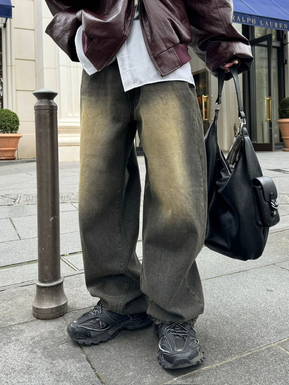 パンツ loose vintage semi-wide denim PT loose vintage semi wide denim PT / ルーズヴィンテージ