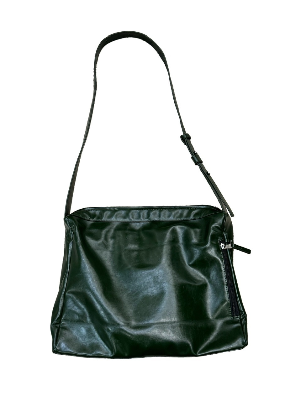 受注制【Chikashitsu +】vegan leather box belt bag (2color)