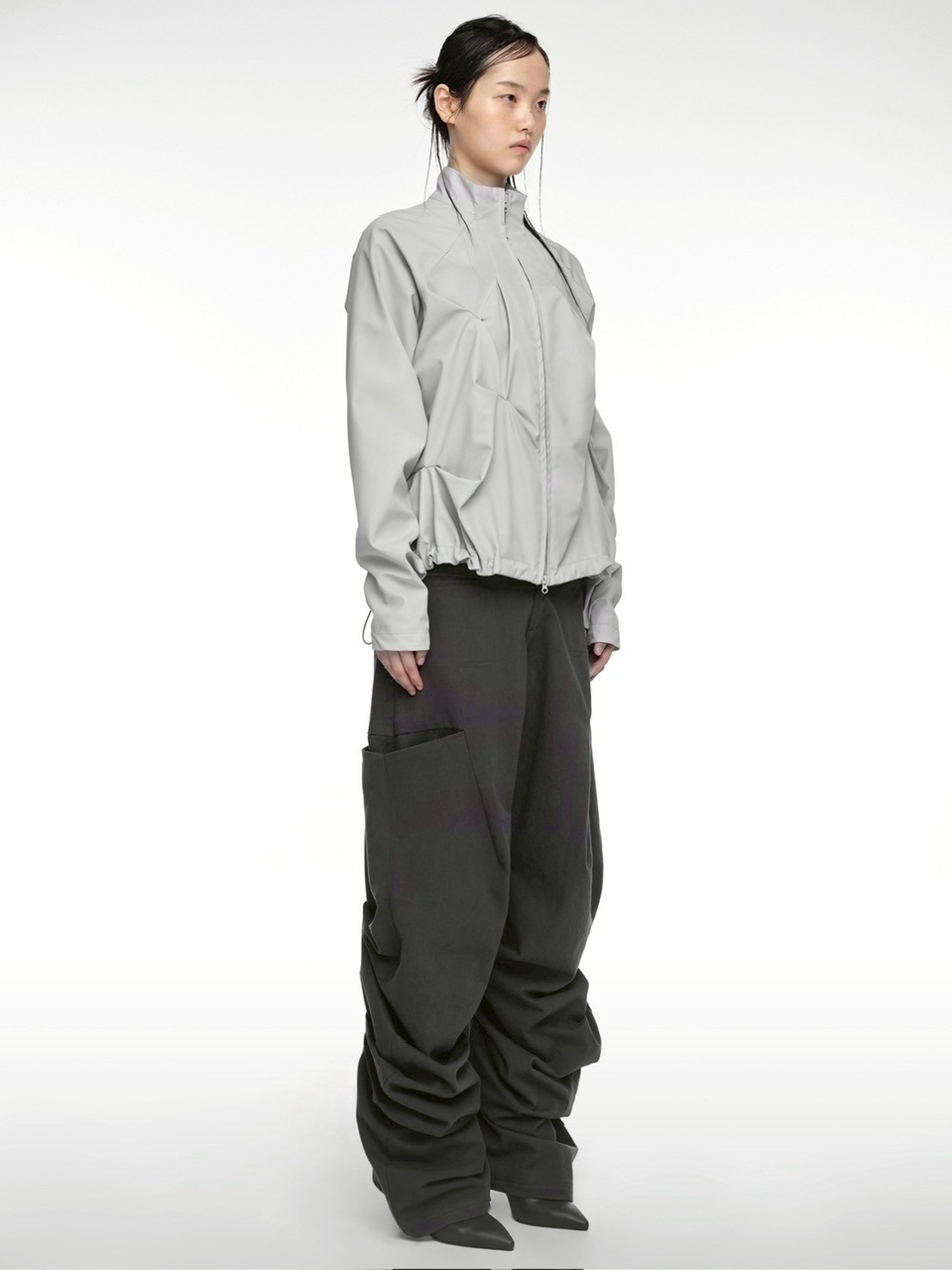 NACHE】PINTUCK WIND BREAKER (UNISEX) | OUR BRAND,NACHE