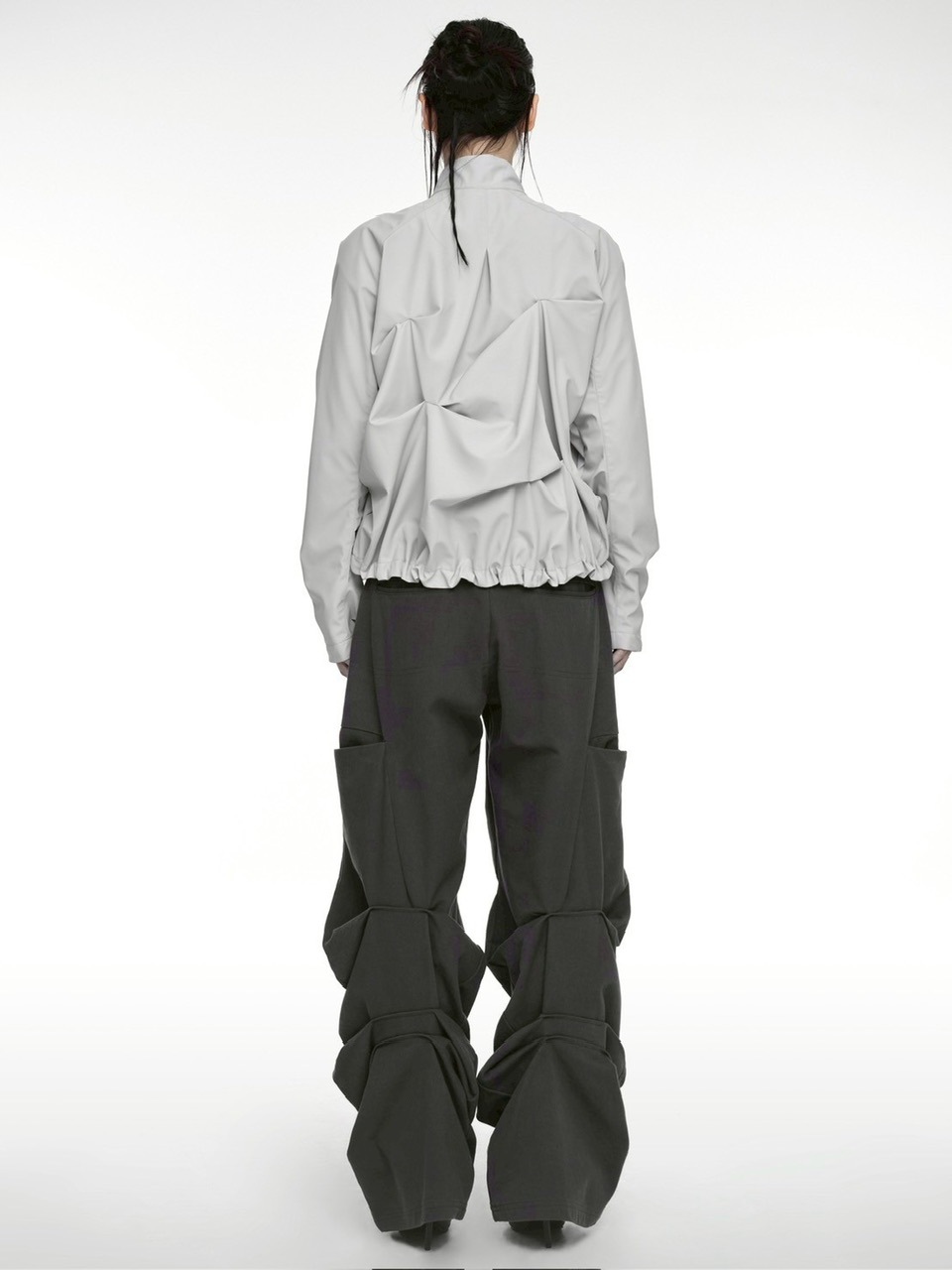 NACHE★韓国★人気★ PINTUCK WIND BREAKER (UNISEX) /追跡あり NACHE】PINTUCK WIND BREAKER (UNISEX) | OUR BRAND,NACHE