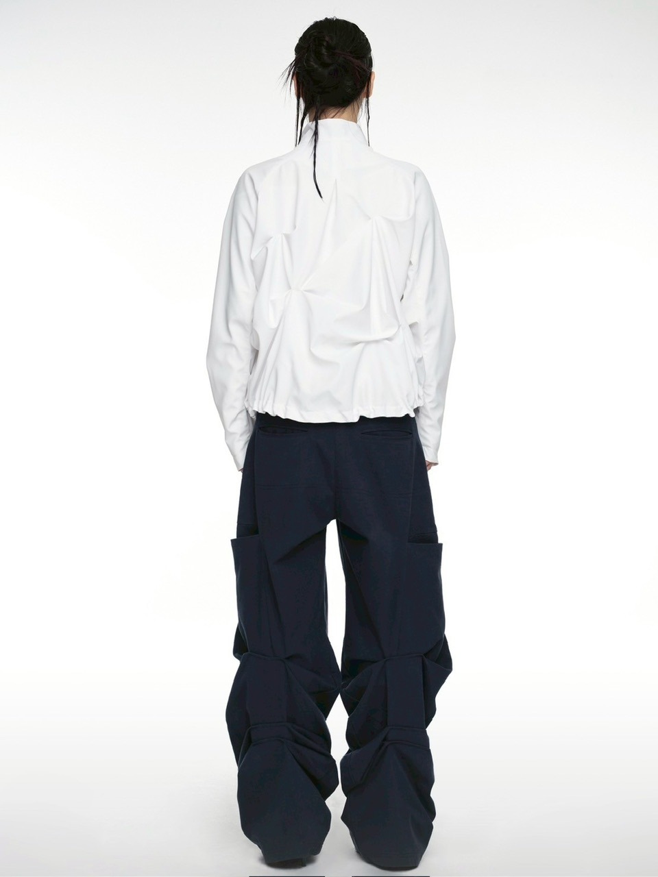 NACHE】PINTUCK WIND BREAKER (UNISEX) | OUR BRAND,NACHE