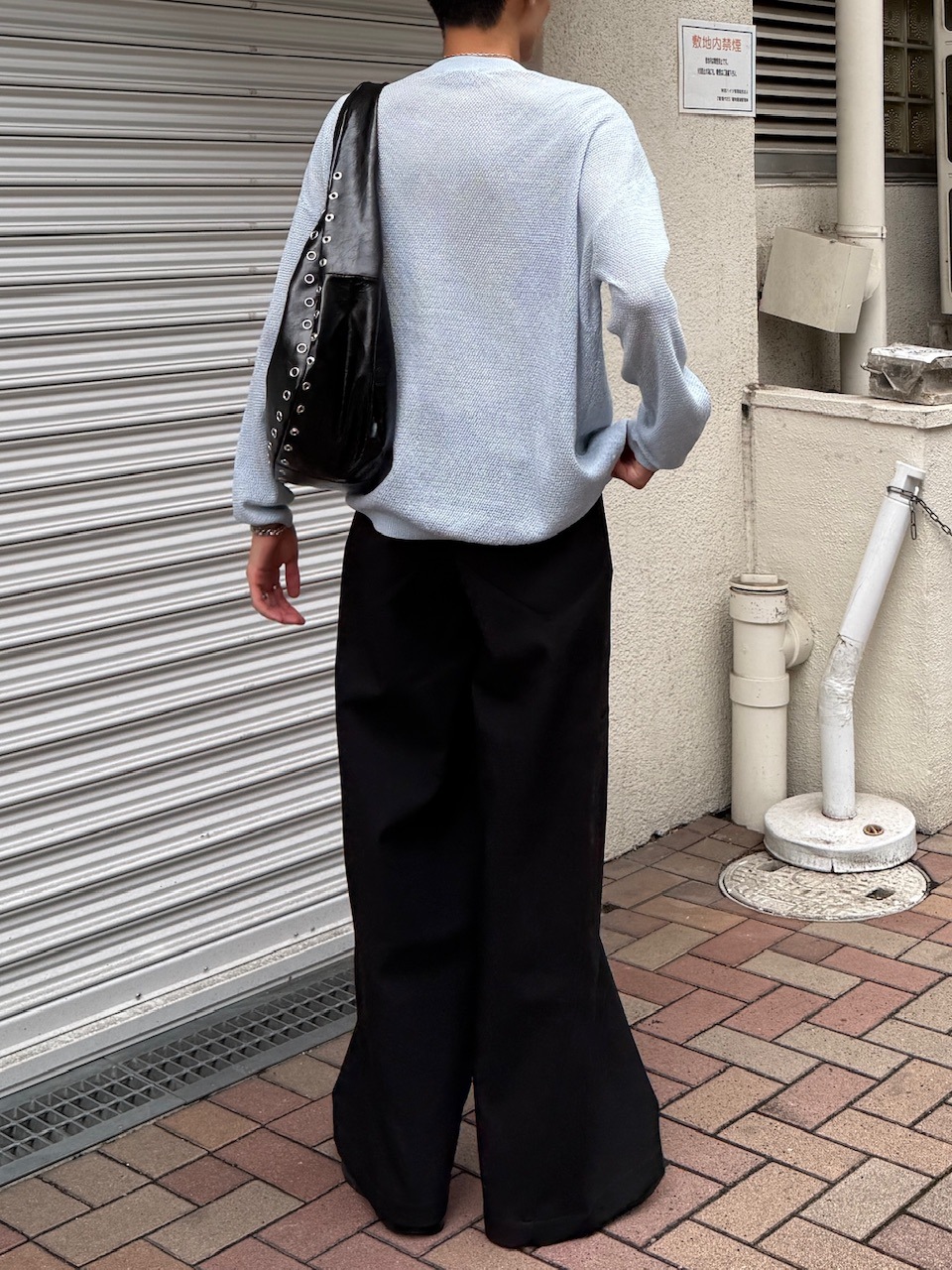 【Chikashitsu +】light touch henry neck knit / 【チカシツプラス】ライトタッチへンリーネックニット (3color)