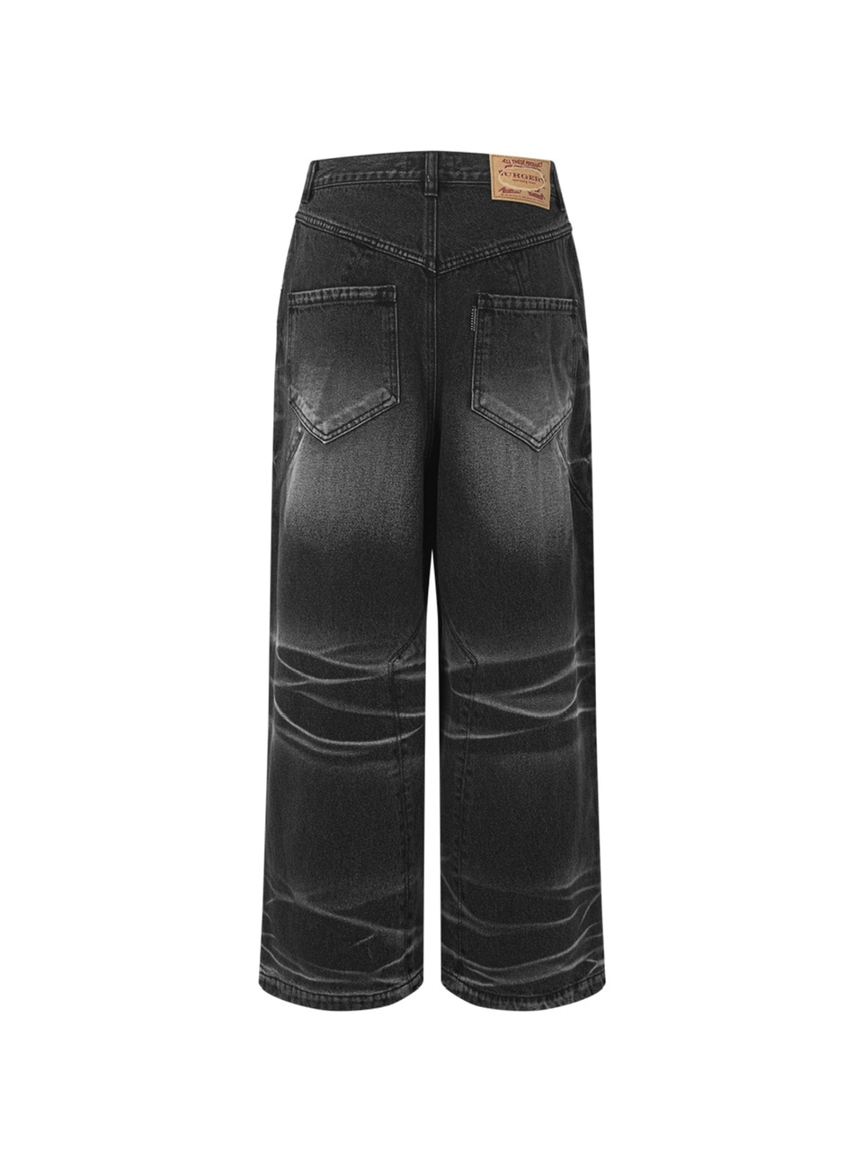 体型、補正、裁断 11/13 20:00発売【SURGERY】surgery sutured wide denim pants | OUR