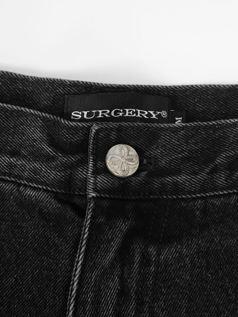 体型、補正、裁断 11/13 20:00発売【SURGERY】surgery sutured wide denim pants | OUR
