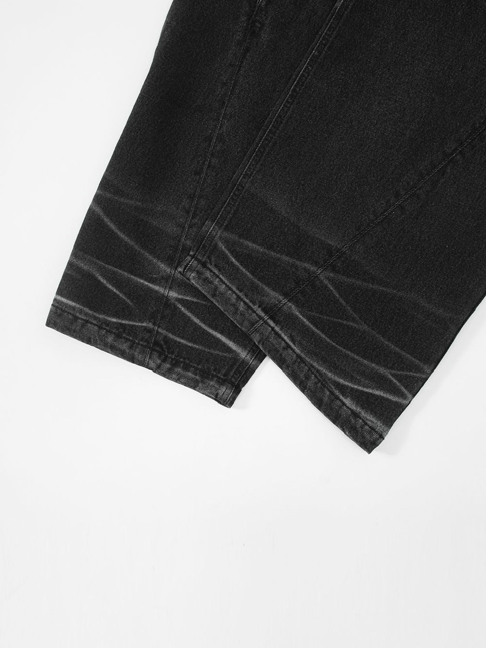 体型、補正、裁断 11/13 20:00発売【SURGERY】surgery sutured wide denim pants | OUR