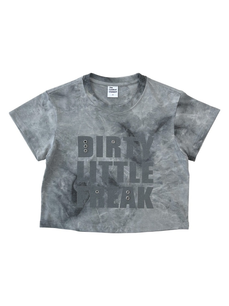 Tシャツ・カットソー THE COLDEST MOMENT TCM dirty little freak crop T light grey THECOLDESTMOMENT】TCM dirty little freak crop T | OUR BRAND