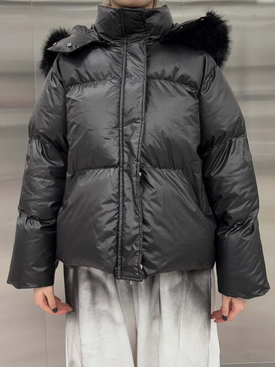 受注制【nmtc +】fur padding hood jacket (2color) | OUR BRAND,nmtc