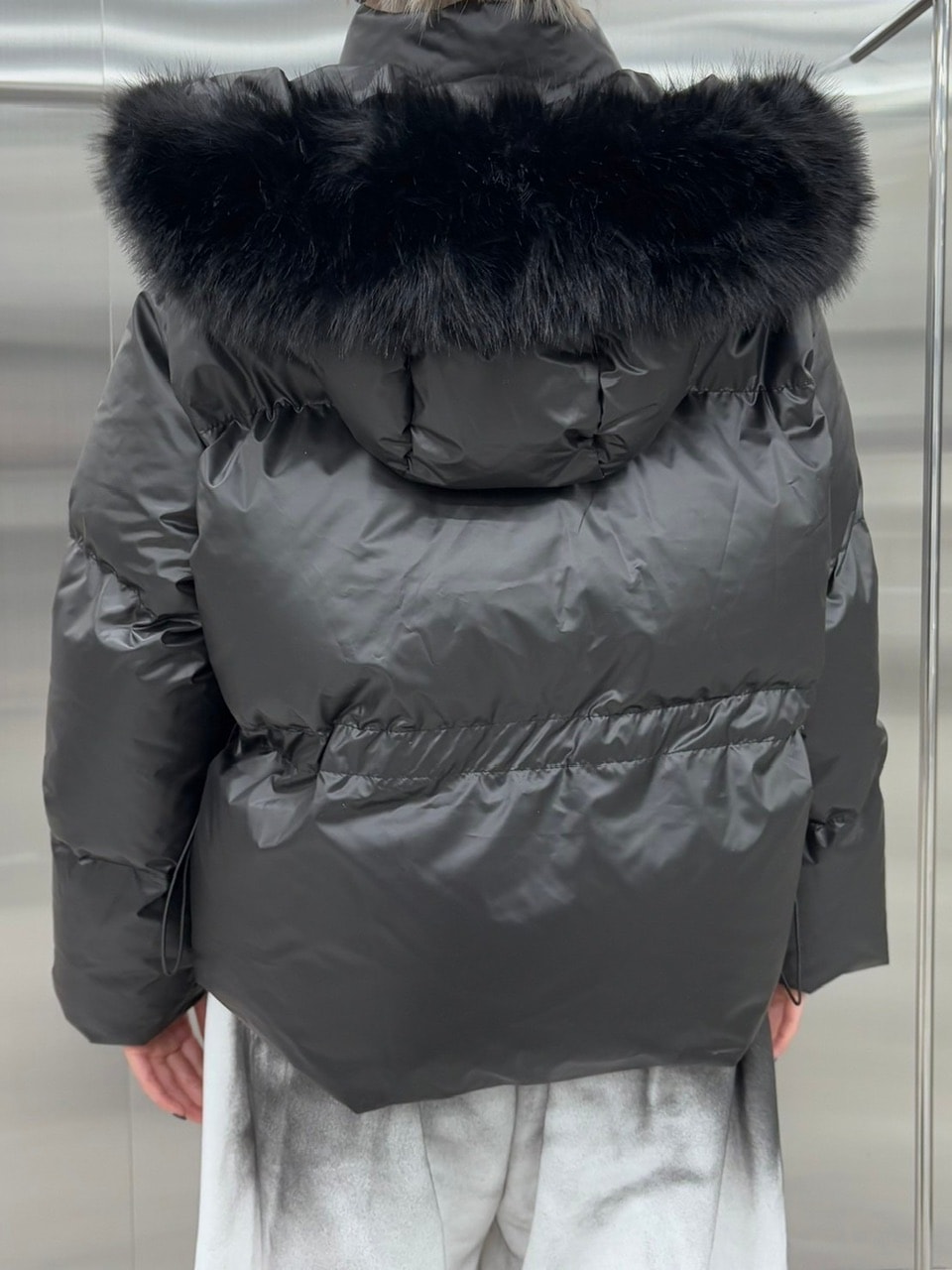 受注制【nmtc +】fur padding hood jacket (2color) | OUR BRAND,nmtc