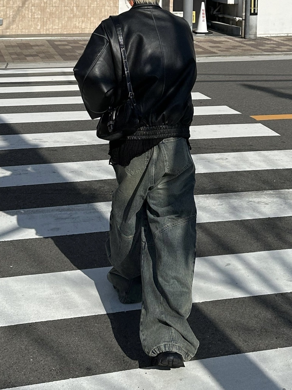 大阪店WEB限定【Chikashitsu +】double pocket wide denim pants (2color)