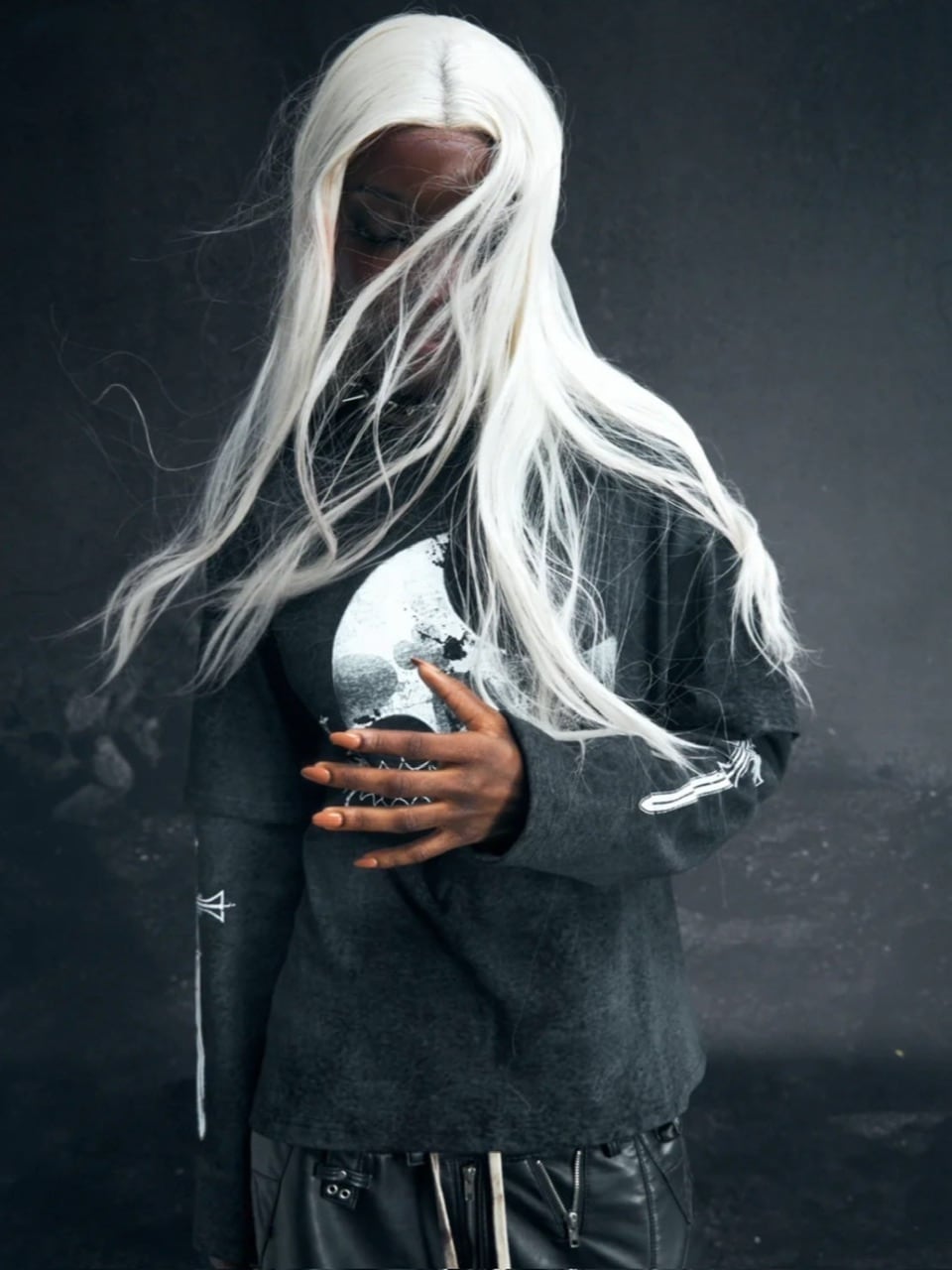 12/8 21:00再販【Cozy world Wide】KNIGHT CLUB WAXED LONGSLEEVE