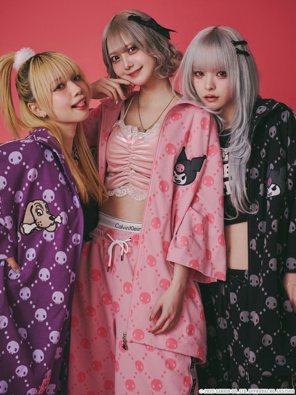 GALFY×KUROMI】ドクロだらけ夏セットアップ | OUR BRAND,GALFY