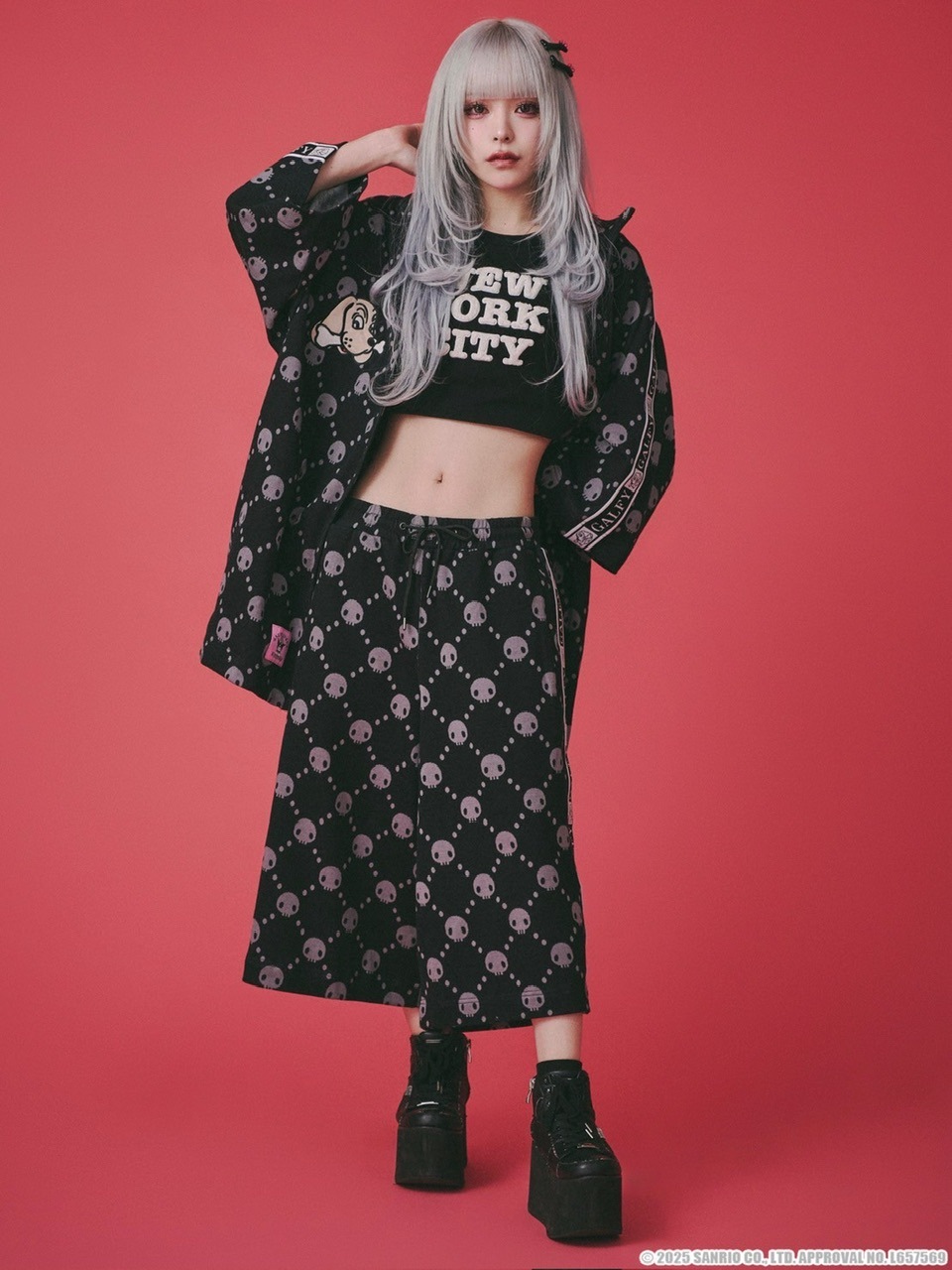 韓国ストリートブランドKim’s Fruits Tシャツ4枚セットS,XL限定品 GALFY×KUROMI】ドクロだらけ夏セットアップ | OUR BRAND,GALFY
