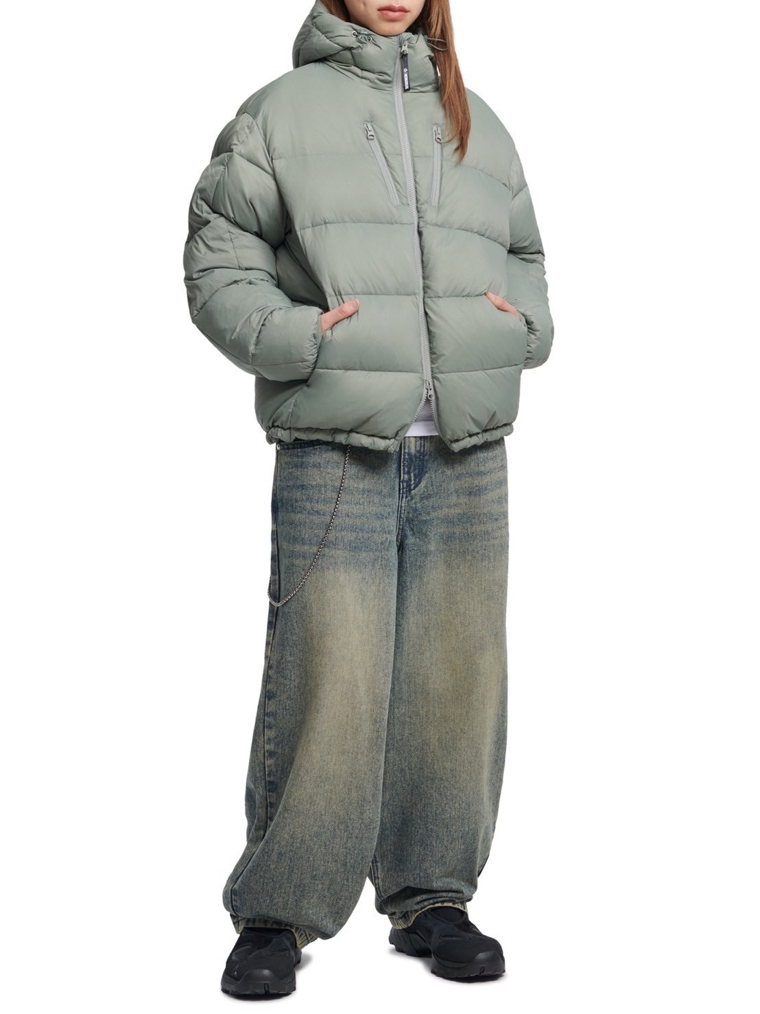 【NOMANUAL】EMBER HOODED DUCK DOWN 