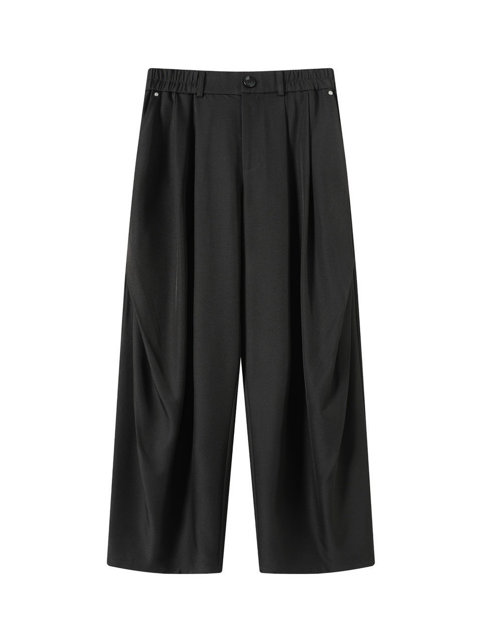 【TGNS】Pleated Drape Trousers / 【ツーガンズ】プリーツドレープシンプルスラックス