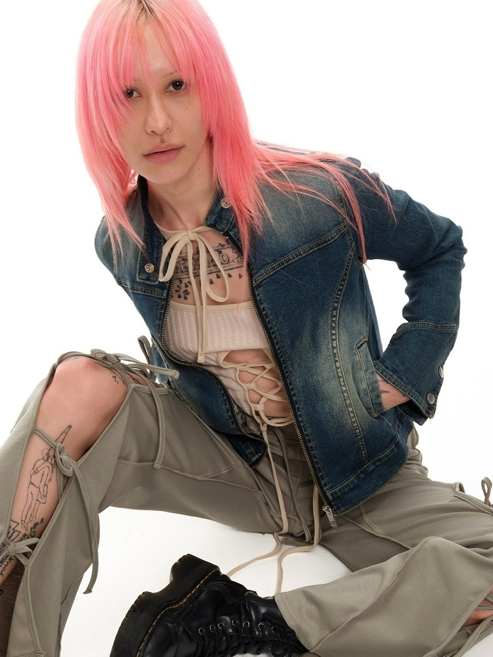 YOUTHBATH】STRING BANDING PANTS | OUR BRAND,YOUTHBATH