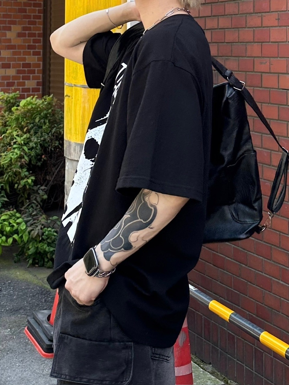 Chikashitsu +】graphic t-shirt 3 (2color) / 【チカシツプラス