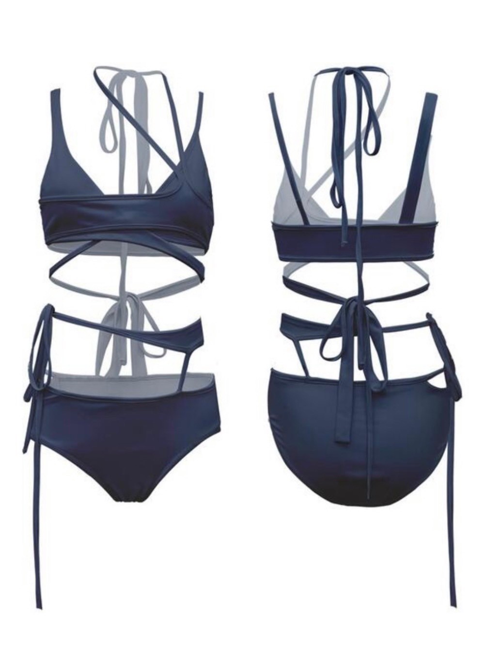 韓国人気[NACHE] WIND LAYERED BIKINI (2color) NACHE】WIND LAYERED BIKINI | OUR BRAND,NACHE | PRESSING WEB SHOP