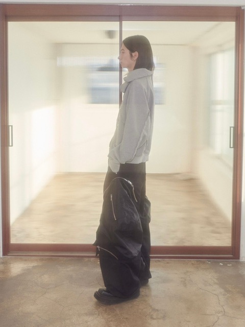 【SURGERY】back-forth sweat jacket