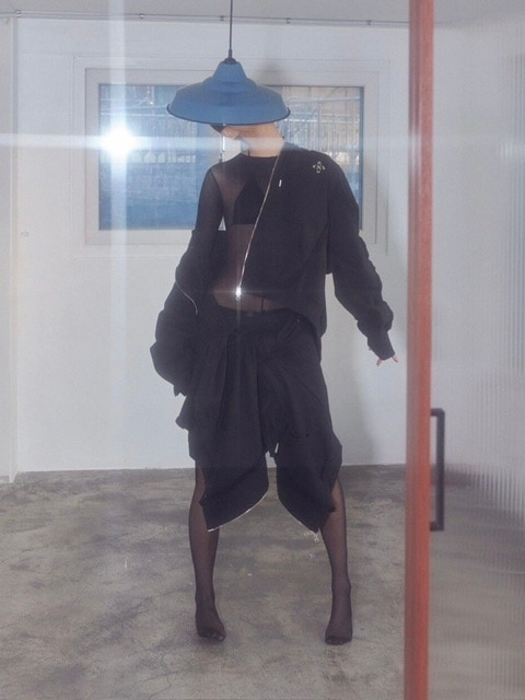 【SURGERY】back-forth sweat jacket