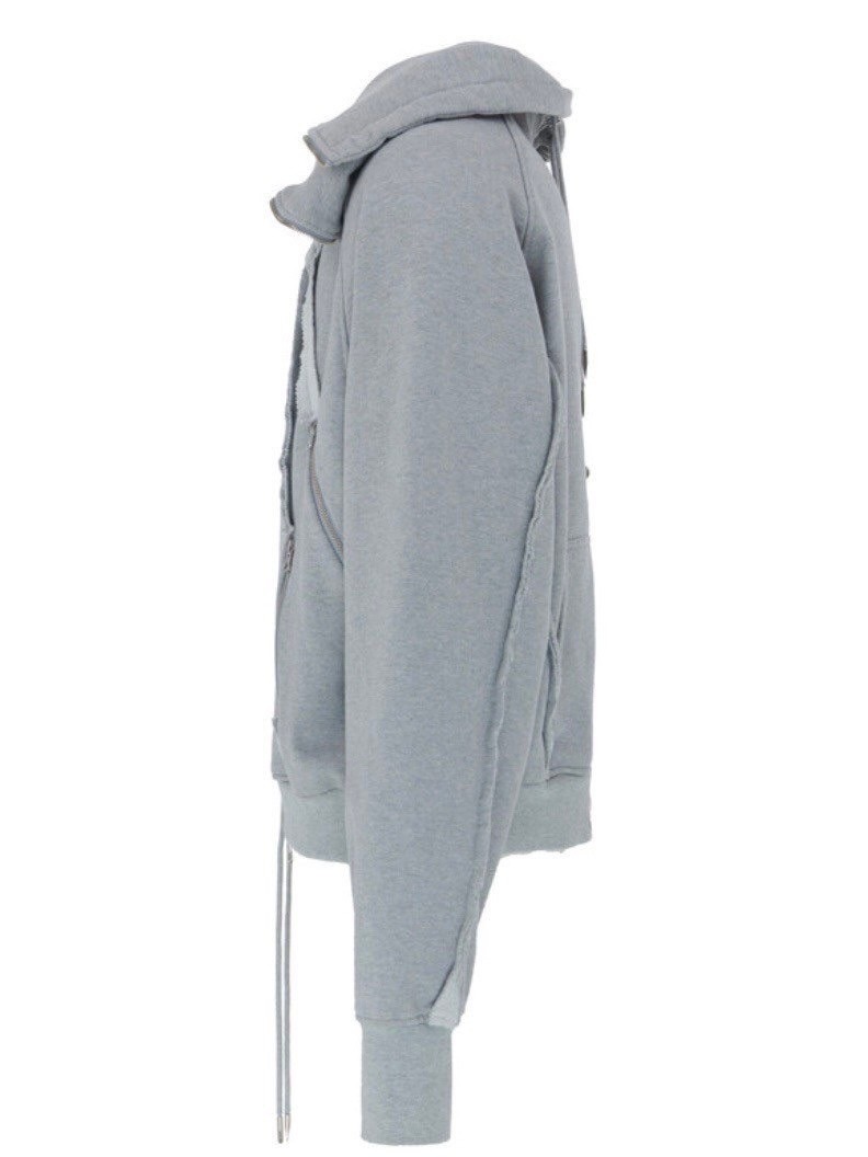 【SURGERY】back-forth sweat jacket