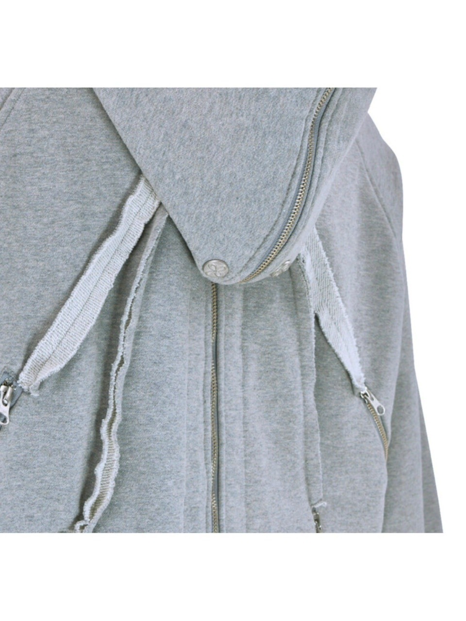 【SURGERY】back-forth sweat jacket