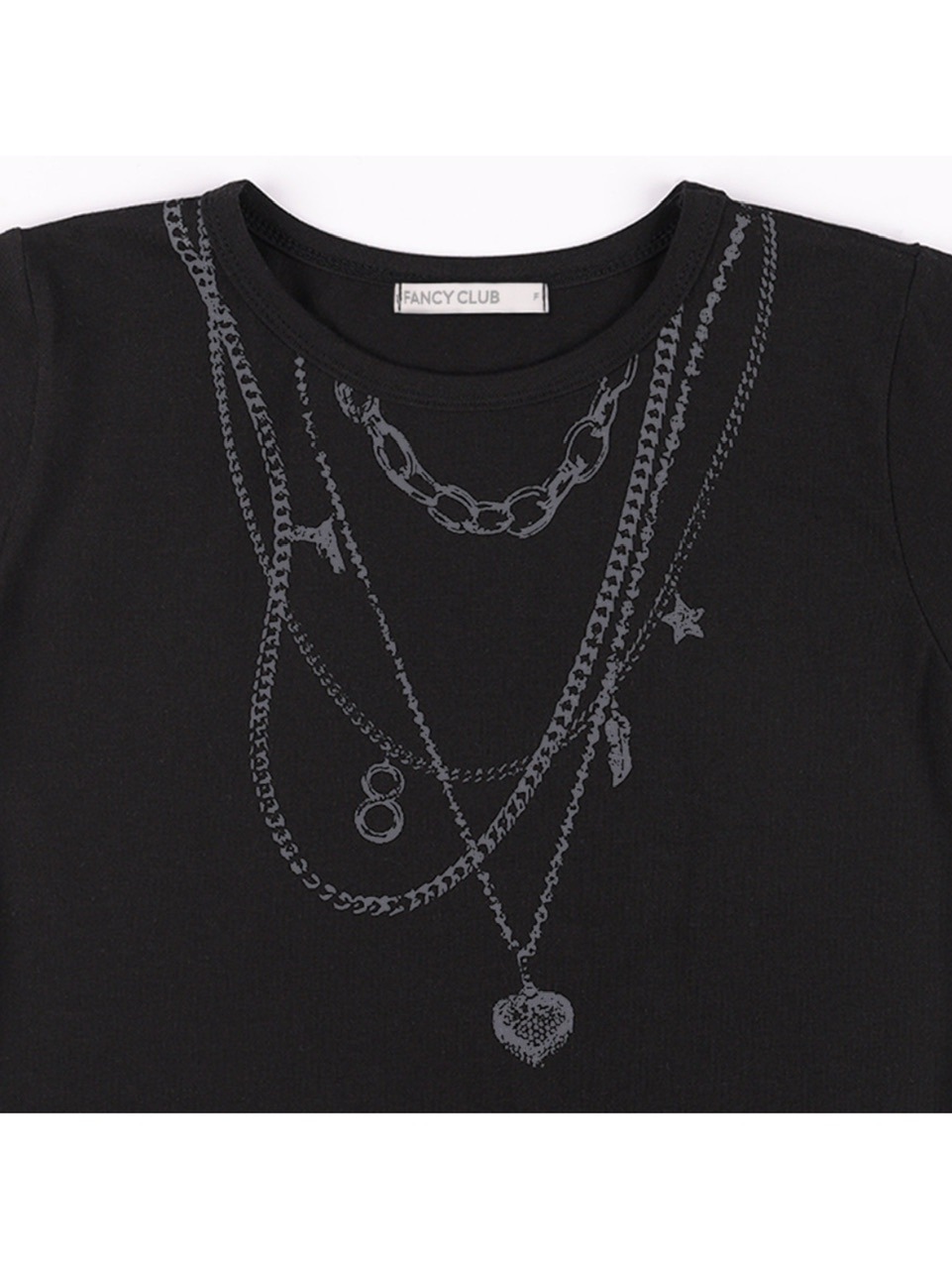 tシャツ A'GEM/9 × .kom 「 FANCY CLUB/ファンシークラブ」 DUAL CHARM NECKLACE TEE/デュアルチャーム A'GEM/9 × .kom 『 FANCY CLUB/ファンシークラブ』 DUAL CHARM