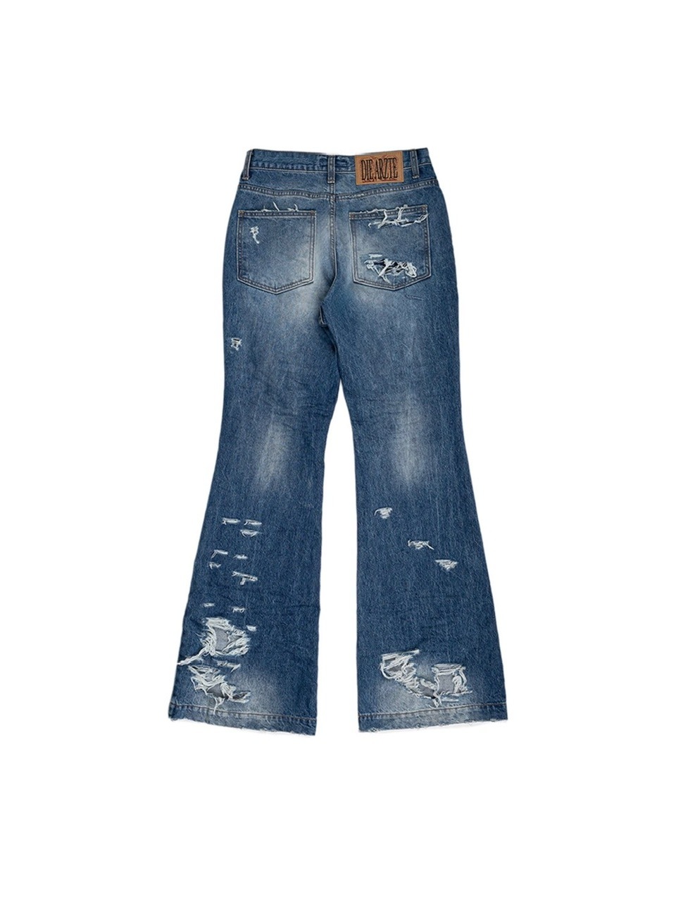 ★SUNDAYOFFCLUB★ `RAVAGE` FLARED DENIM SUNDAY OFF CLUB】RAVAGE Flared Denim | OUR BRAND,SUNDAY OFF